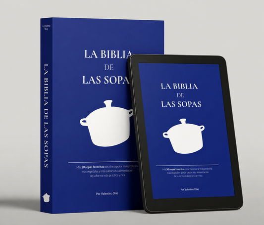 La Biblia de Las Sopas, ebook con 50 recetas para freezer de Valentino Díaz